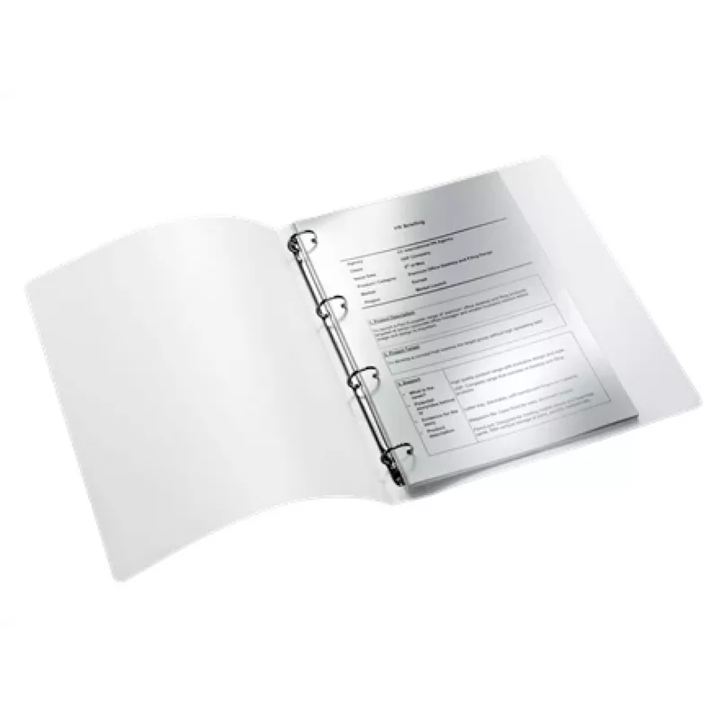 Leitz WOW Ringbuch, A4, Rundring, Aufbewahrung, Polypropylen (PP), Gelb, Glänzend