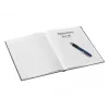 Leitz Notebook WOW A4 kariert mit Hardcover 90g/80 Blatt, Muster, Schwarz, A4, 80 Blatt, 80 g/m², Kariertes Papier