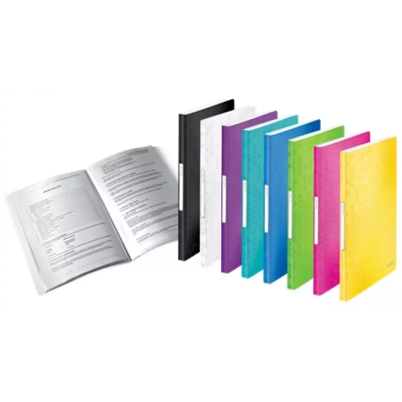 Leitz Display Book WOW PP 40 Hüllen, Weiß, Polypropylen (PP), 40 Hüllen, A4, 231 mm, 16 mm
