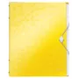 Leitz WOW PP Trennblätter-Buch, 6 Tabs, konventionelle Aktenmappe, A4, Polypropylen (PP), Gelb, glänzend, 200 Blatt