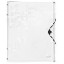 Leitz WOW PP Trennblätter-Buch, 12 Tabs, Konventioneller Aktenordner, A4, Polypropylen (PP), Weiß, Glänzend, 200 Blatt