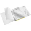 Leitz Trennblätter-Buch WOW PP 12-fach, A4, Polypropylen (PP), Gelb, 200 Blatt, 80 g/m², 265 mm