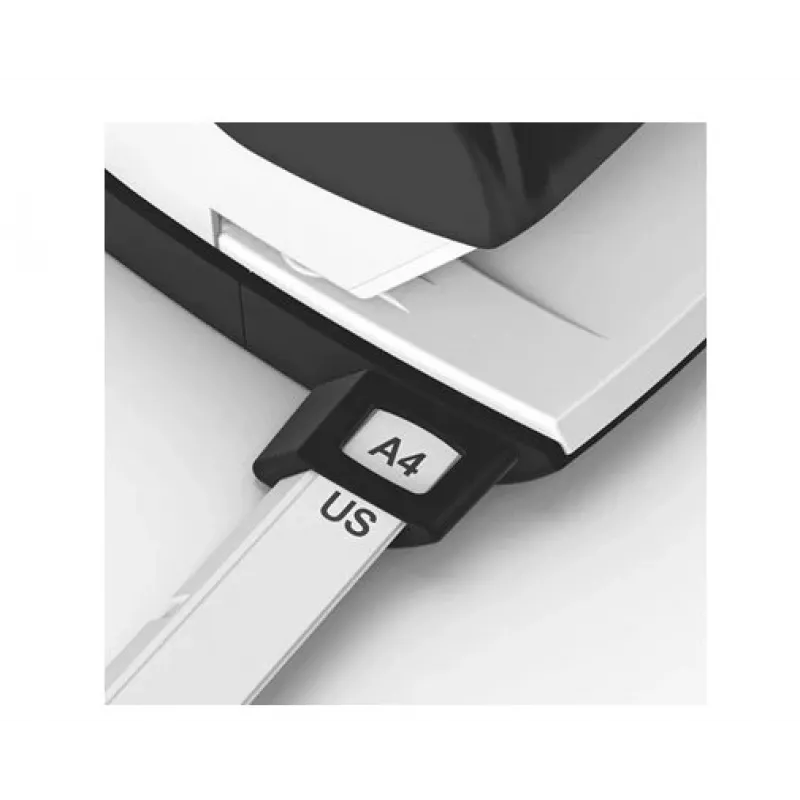 Leitz NeXXt Locher WOW Mini 2-fach / 10 Blatt, 10 Blatt, Gelb, Kunststoff, 8 cm, 5,5 mm, A4, A5, A6, Folio, US-Quart, 8 x 8 x 8cm
