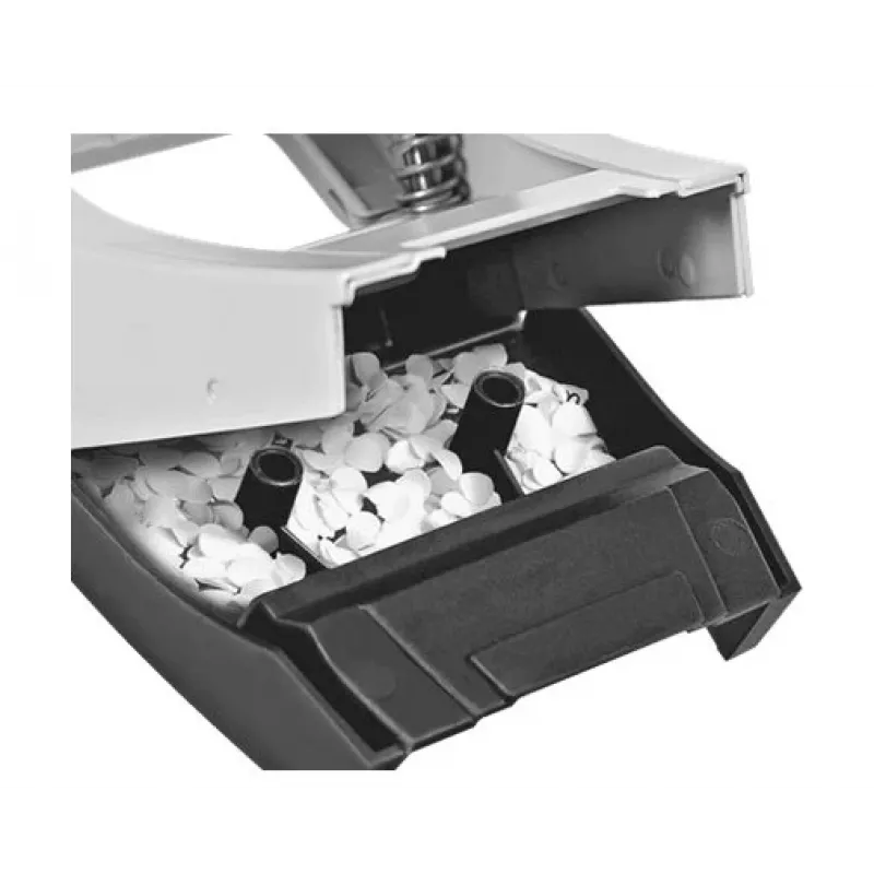 Leitz NeXXt Locher WOW Mini 2-fach / 10 Blatt, 10 Blatt, Gelb, Kunststoff, 8 cm, 5,5 mm, A4, A5, A6, Folio, US-Quart, 8 x 8 x 8cm