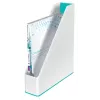 Leitz Zeitschriftensammler WOW Dual Colour, Violett, Weiß, Kunststoff, A4, 73 mm, 272 mm, 318 mm