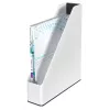 Leitz Zeitschriftensammler WOW Dual Colour, Weiß, Kunststoff, A4, 73 mm, 318 mm, 272 mm