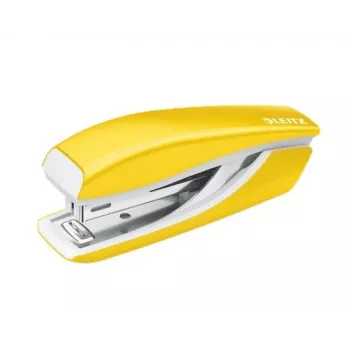 Leitz NeXXt WOW Metall-Minitacker, 10 Blatt, Gelb, P2, Metall, Kunststoff, 80 g/m², 3,5 cm