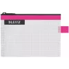 Leitz Travel Pouch wasserabweisend WOW Small, Unisex, Accessoire-Tasche, Klein, Reißverschluss, Wasserabweisend, Pink