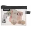 Leitz Travel Pouch wasserfest WOW Small, Unisex, Zubehörtasche, Klein, Reißverschluss, Wasserfest, Schwarz