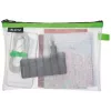 Leitz Travel Pouch wasserabweisend WOW Medium, Unisex, Accessoire-Tasche, Medium, Reißverschluss, Wasserabweisend, Grün