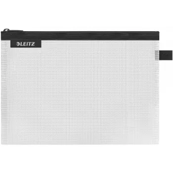 Leitz Travel Pouch wasserabweisend WOW Medium, Unisex, Accessoire-Tasche, Medium, Reißverschluss, Wasserabweisend, Schwarz