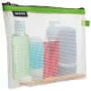 Leitz Travel Pouch Kosmetik wasserfest WOW, Unisex, Accessoire-Tasche, Einheitsgröße, Reißverschluss, Wasserfest, Grün