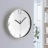 Leitz Wanduhr (lautlos) WOW, Rund, Weiß, 290 mm, 43 mm, 290 mm, 550 g