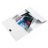 Leitz 3-Klapp-Mappe WOW PP A4, Präsentationsmappe, A4, Polypropylen (PP), Weiß, Hochformat, 150 Blatt