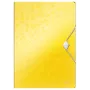 Leitz 3-Klapp-Mappe WOW PP A4, Präsentationsmappe, A4, Polypropylen (PP), Gelb, Hochformat, 150 Blatt