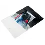 Leitz 3-Klappen-Mappe WOW PP A4, Klappmappe, A4, Polypropylen (PP), Schwarz, Quer-/Hochformat, 150 Blatt