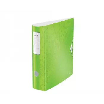 Leitz Hebelordner Active PP WOW A4/80 mm, A4, Polyfoam, Grün, 500 Blatt, 80 g/m², 8,2 cm