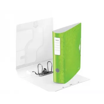 Leitz Hebelordner Active PP WOW A4/80 mm, A4, Polyfoam, Grün, 500 Blatt, 80 g/m², 8,2 cm