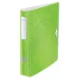 Leitz Hebelordner Active PP WOW A4/65 mm, A4, D-Ring, Aufbewahrung, Polyfoam, Grün, 350 Blatt