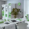 Leitz Flachmappe Karton/Pappe WOW A4, Konventionelle Mappe, A4, Karton, Grün, Hochformat, 250 Blatt