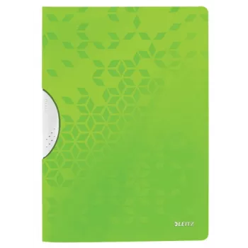 Leitz Clip-Hefter ColorClip WOW A4 PP, Präsentationsmappe, A4, Polypropylen (PP), Grün, Glänzend, 30 Blatt