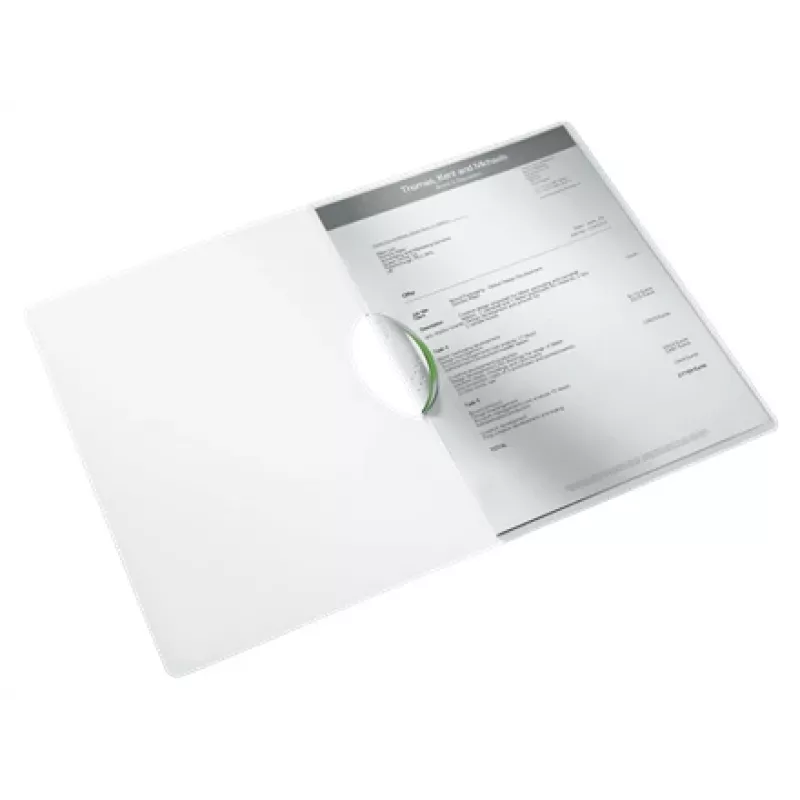 Leitz Clip-Hefter ColorClip WOW A4 PP, Präsentationsmappe, A4, Polypropylen (PP), Grün, Glänzend, 30 Blatt