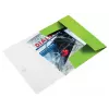 Leitz 3-Klappen-Mappe WOW PP A4, A4, Polypropylen (PP), Grün, Hochformat, 150 Blatt, 80 g/m²