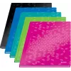 Leitz Notebook WOW A4 kariert mit Hardcover 90 g/m², 80 Blatt, Muster, Grün, A4, 80 Blatt, 80 g/m², kariertes Papier
