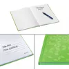 Leitz Notebook WOW A5 liniert mit Hardcover 90g/80 Blatt, Muster, Grün, A5, 80 Blatt, 80 g/m², Liniertes Papier