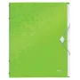Leitz Divider Book WOW PP 6 Tabs, herkömmlicher Aktenordner, A4, Polypropylen (PP), Grün, glänzend, 200 Blatt