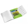 Leitz Divider Book WOW PP 6 Tabs, herkömmlicher Aktenordner, A4, Polypropylen (PP), Grün, glänzend, 200 Blatt