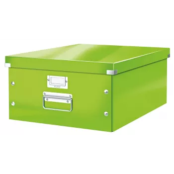 Leitz Click & Store WOW große Aufbewahrungsbox, Grün, Karton, 369 mm, 482 mm, 200 mm