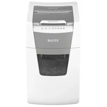 Leitz IQ Autofeed Office 150 Automatischer Papierschredder P5, Mikroschnitt, 22 cm, 2 x 15 mm, 44 L, 500 Blatt, 55 dB