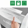 Leitz IQ Autofeed Office 300 Aktenvernichter P5, Mikroschnitt, 22 cm, 2 x 15 mm, 60 L, 700 Blatt, 55 dB