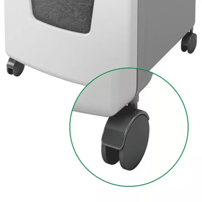 Leitz IQ Autofeed Office 300 Aktenvernichter P5, Mikroschnitt, 22 cm, 2 x 15 mm, 60 L, 700 Blatt, 55 dB