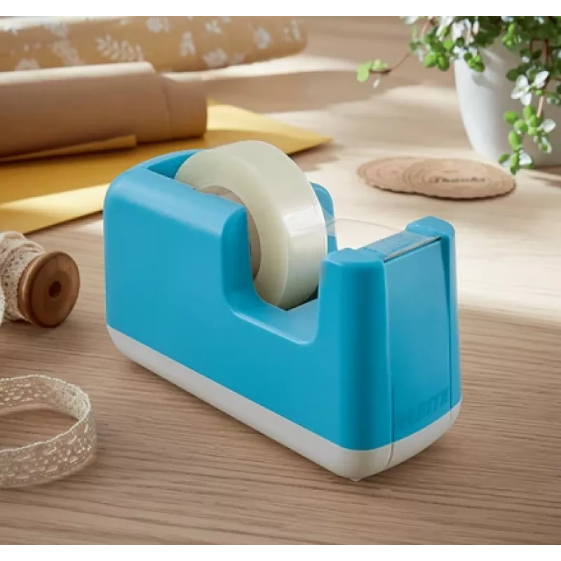 Leitz Cosy Tischabroller, 1,9 cm, 33 m, Acrylnitril-Butadien-Styrol (ABS), Blau, 75 mm, 56 mm
