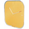 Leitz Cosy Silent Glas-Wanduhr, Quadratisch, Gelb, 300 mm, 300 mm, 40 mm, 1,6 kg