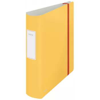 Leitz 180° Active Cosy Aktenordner 80 mm, A4, Polyfoam, Gelb, 500 Blatt, 80 g/m², 8,2 cm