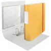 Leitz 180° Active Cosy Aktenordner 80 mm, A4, Polyfoam, Gelb, 500 Blatt, 80 g/m², 8,2 cm