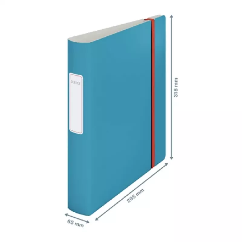Leitz 180° Active Cosy Ordner 60mm, A4, Polyfoam, Blau, 350 Blatt, 80 g/m², 6,5 cm
