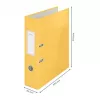 Leitz 180° Cosy Hebelordner Soft Touch 80 mm, A4, Karton, Gelb, Texturierte Oberfläche, 600 Blatt, 80 g/m²