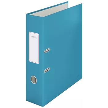 Leitz 180° Cosy Hebelordner Soft Touch 80mm, A4, Karton, Blau, strukturierte Oberfläche, 600 Blatt, 80 g/m²
