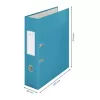 Leitz 180° Cosy Hebelordner Soft Touch 80mm, A4, Karton, Blau, strukturierte Oberfläche, 600 Blatt, 80 g/m²