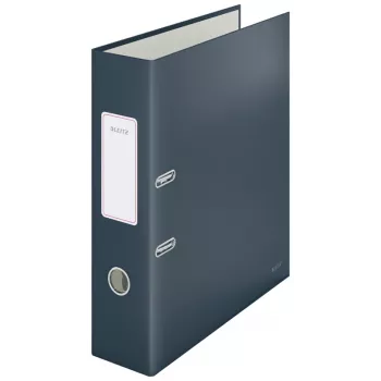 Leitz 180° Cosy Hebelordner Soft Touch 80 mm, A4, Karton, Schwarz, Strukturierte Oberfläche, 600 Blatt, 80 g/m²