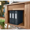 Leitz 180° Cosy Hebelordner Soft Touch 80 mm, A4, Karton, Schwarz, Strukturierte Oberfläche, 600 Blatt, 80 g/m²