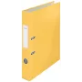 Leitz 180° Cosy Ordner Soft Touch 50mm, A4, Karton, Gelb, Strukturierte Oberfläche, 350 Blatt, 80 g/m²
