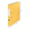 Leitz 180° Cosy Ordner Soft Touch 50mm, A4, Karton, Gelb, Strukturierte Oberfläche, 350 Blatt, 80 g/m²