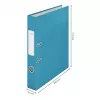 Leitz 180° Cosy Hebelordner Soft Touch 50mm, A4, Karton, Blau, Strukturierte Oberfläche, 350 Blatt, 80 g/m²