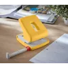 Leitz Cosy Locher 2-fach 30 Blatt, Gelb, Kunststoff, 8 cm, 5,5 mm, A4