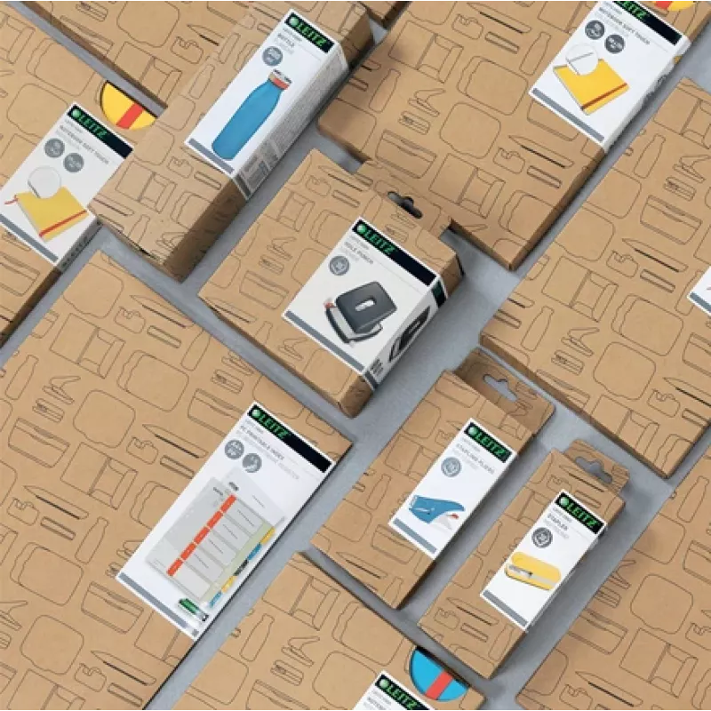 Leitz Cosy Locher 2-fach 30 Blatt, Gelb, Kunststoff, 8 cm, 5,5 mm, A4